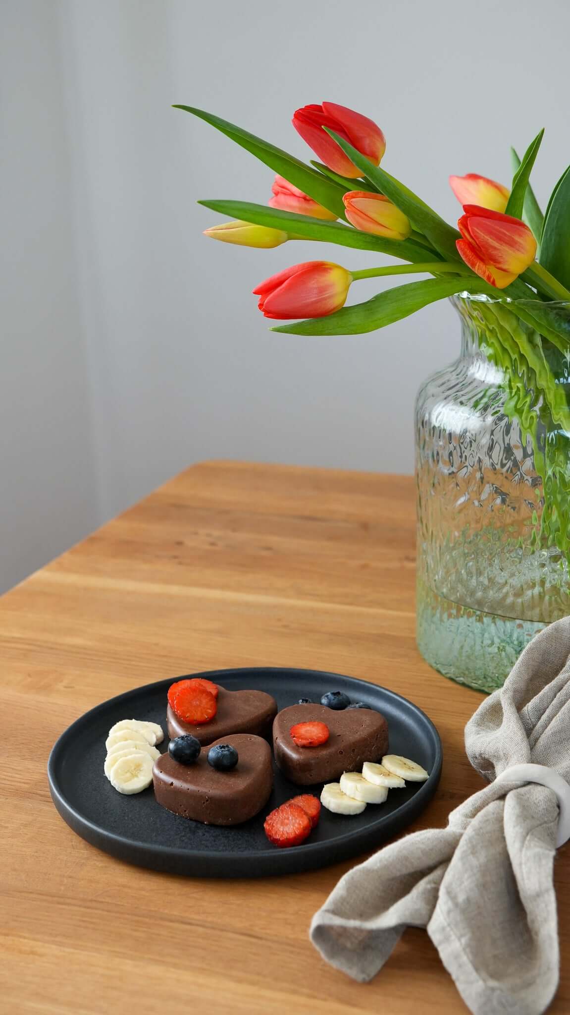 Schnelle Schokoherzen aus nur zwei Zutaten - Metallbude