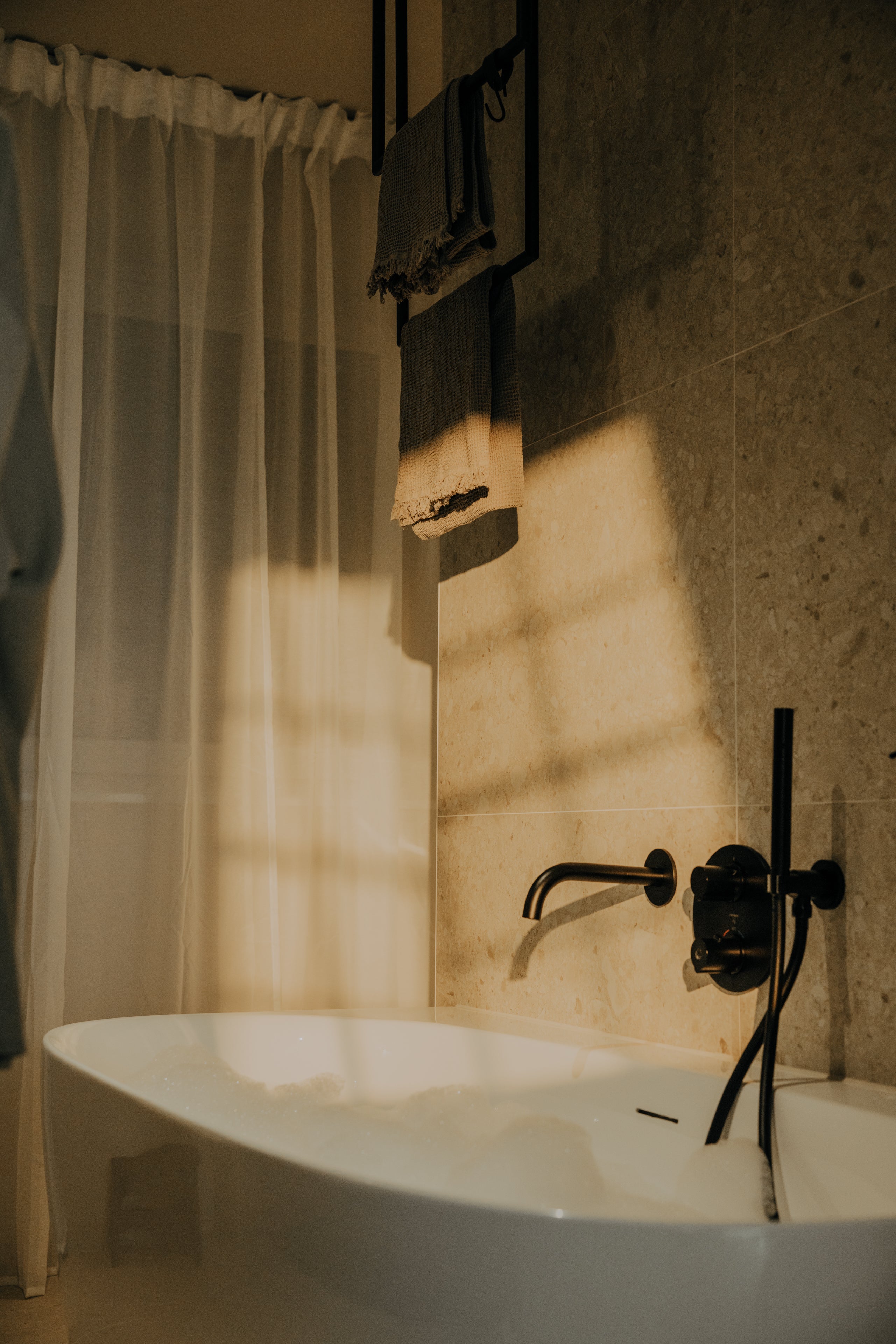 Badezimmer im Hotel Design - Metallbude