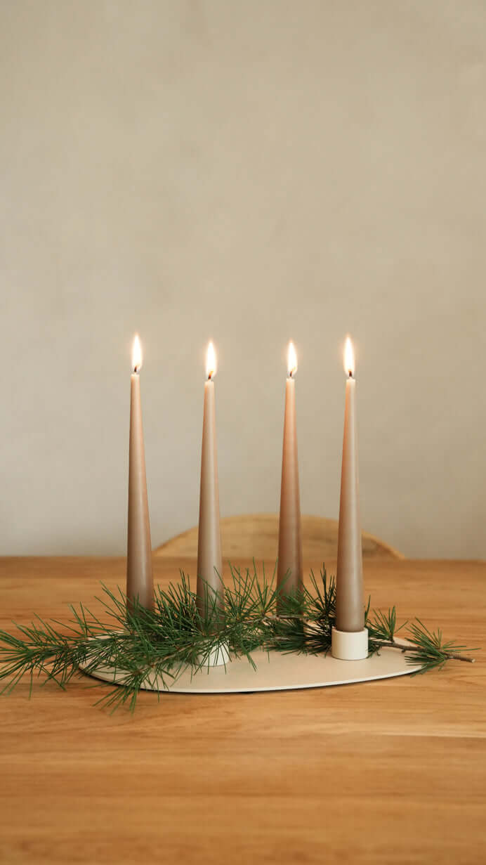 DIY Adventskranz - Metallbude