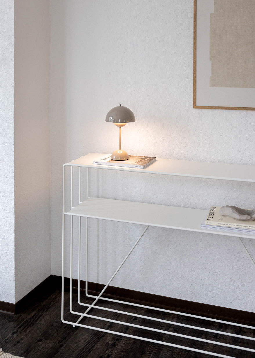 White Living - einrichten mit Weiß und Creme - Metallbude