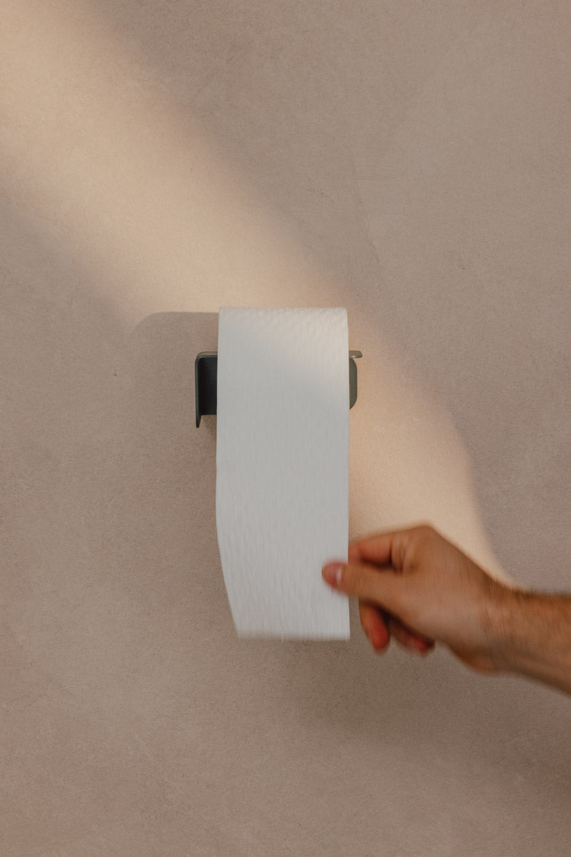TOILET PAPER HOLDER TO GLUE MO