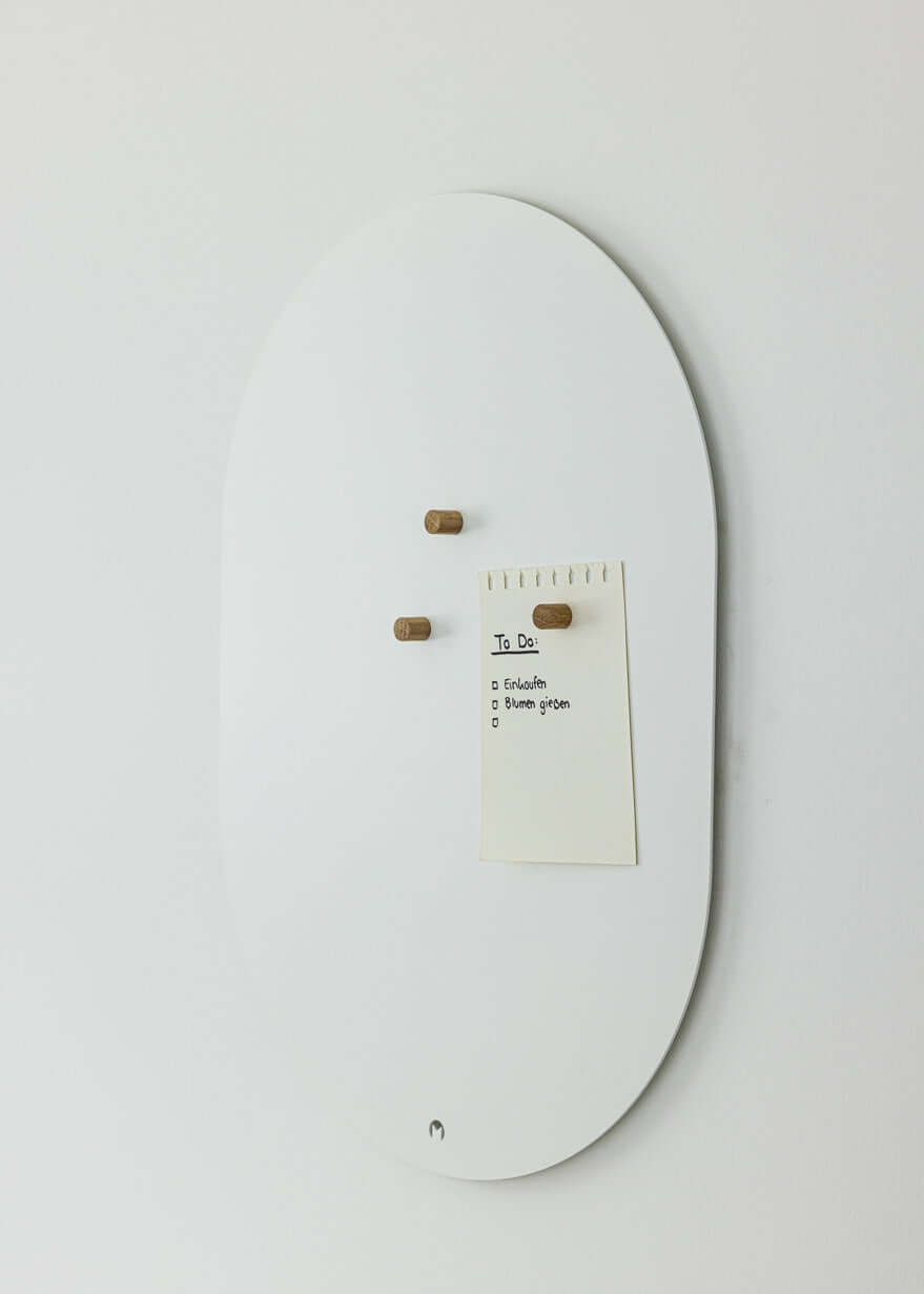 Magnettafel aus Metall