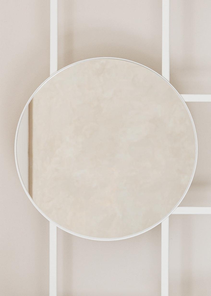 Spiegel RIVO - Weißer Spiegel aus Metall | Metallbude