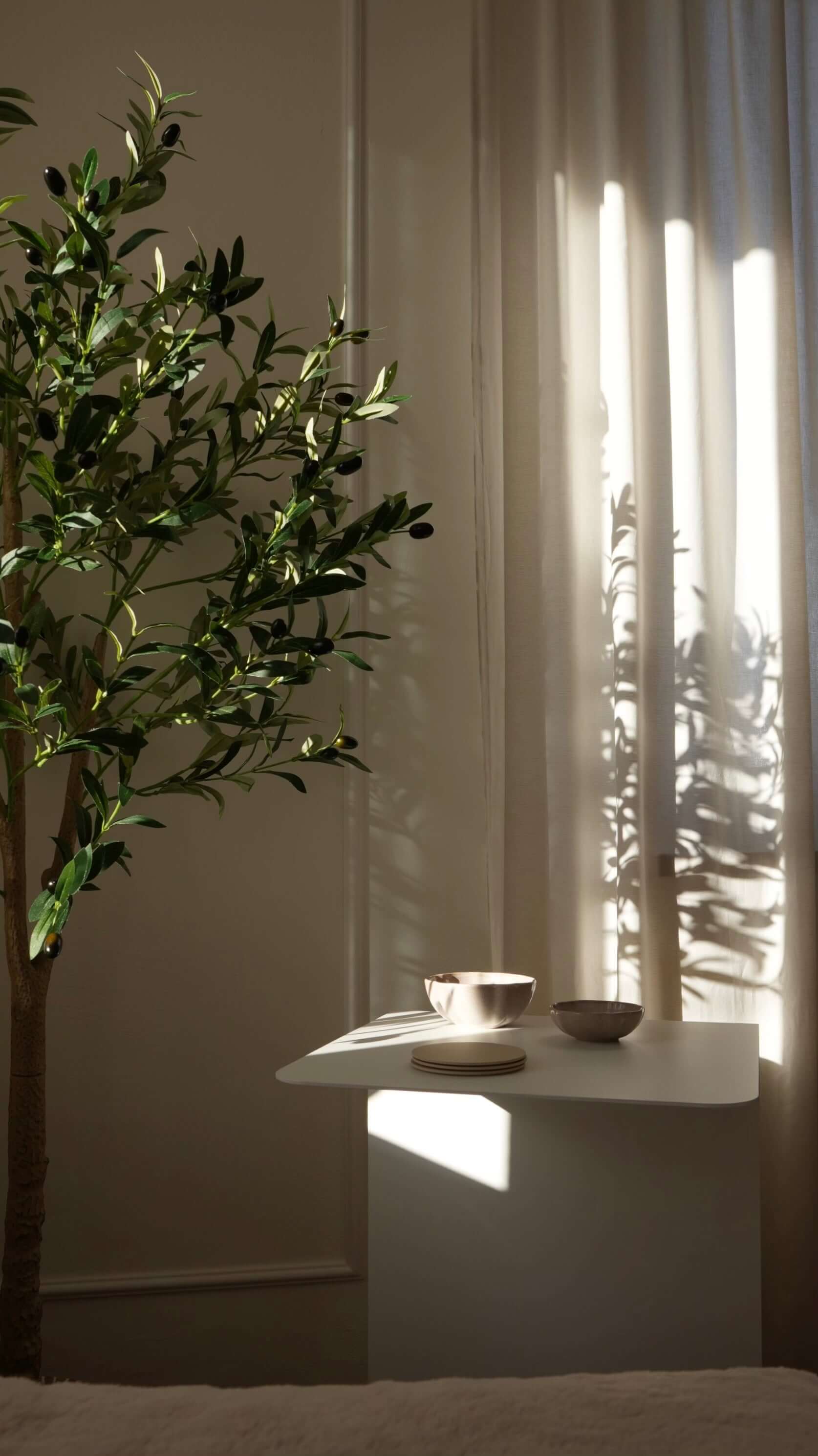 Wandverkleidung mit Zierleisten - Metallbude