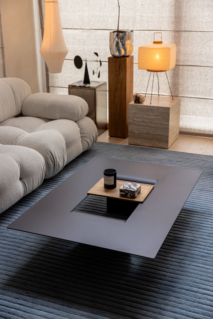 Welche Dekoration passt zu schwarzen Metallmöbeln?