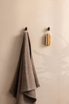 Handtuchhalter-klein-schwarz-metall