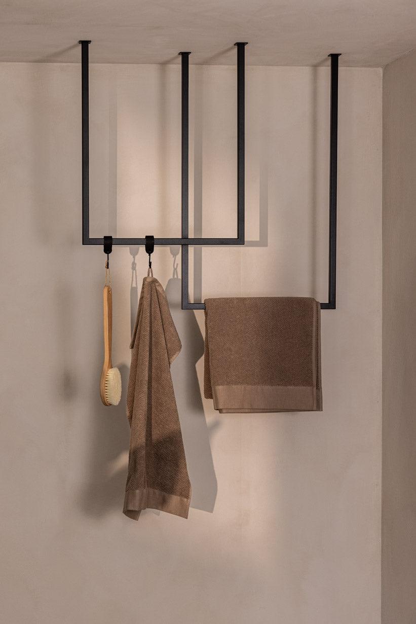 Decken-Handtuchhalter aus Metall Metallbude hochwertigem 