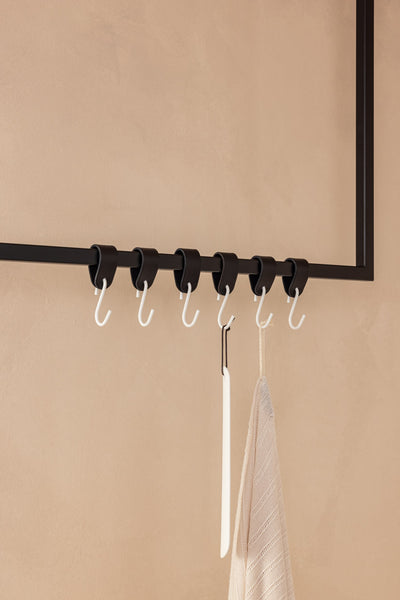 LEATHER S-HOOKS (Set of 3/6)