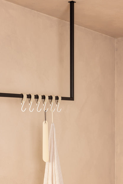 LEDER S-HAKEN (3er/6er Set)