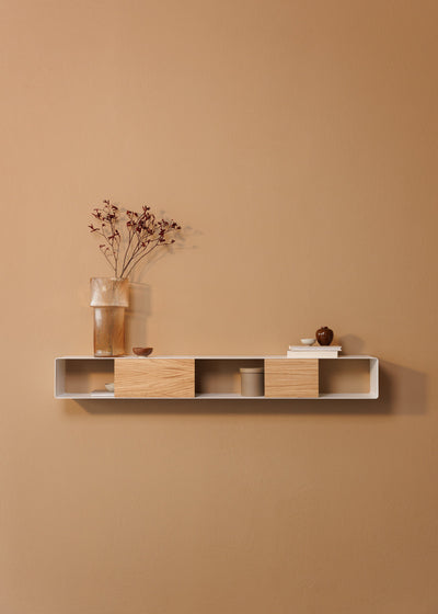 weiße Hängekonsole