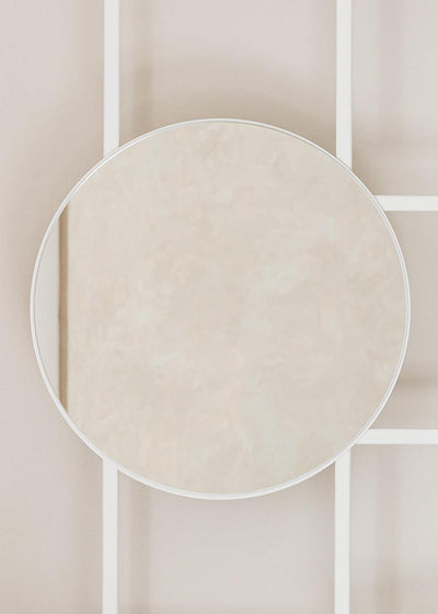 Spiegel RIVO - Weißer Spiegel aus Metall | Metallbude