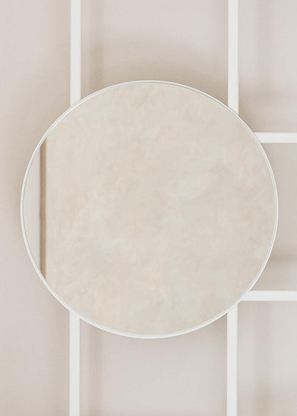 Spiegel RIVO - Weißer Spiegel aus Metall | Metallbude